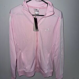 Brand New Adidas Women's Light Pink Bomber Jacket